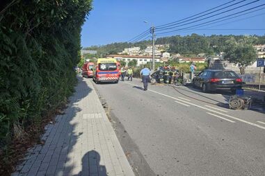 Acidente em Vizela