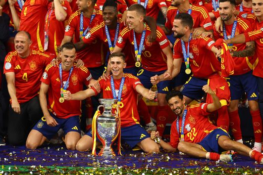 Espanha sagra-se campeã europeia