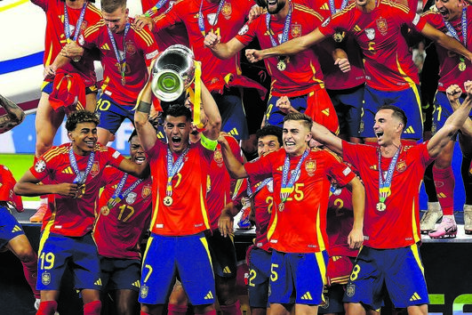 Espanha é Campeã Europeia