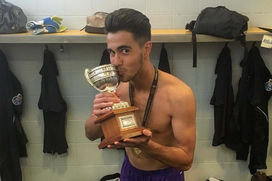 Diogo Costa em adolescente