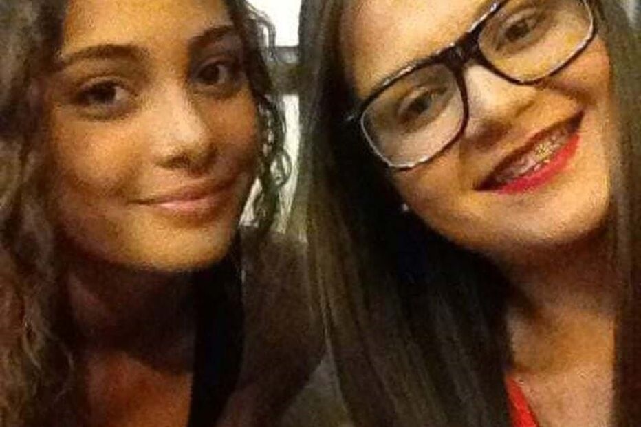 Filipa Nascimento com a prima Joana 