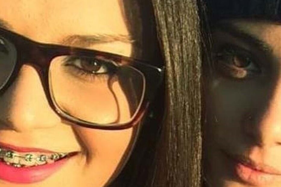 Filipa Nascimento com a prima Joana 