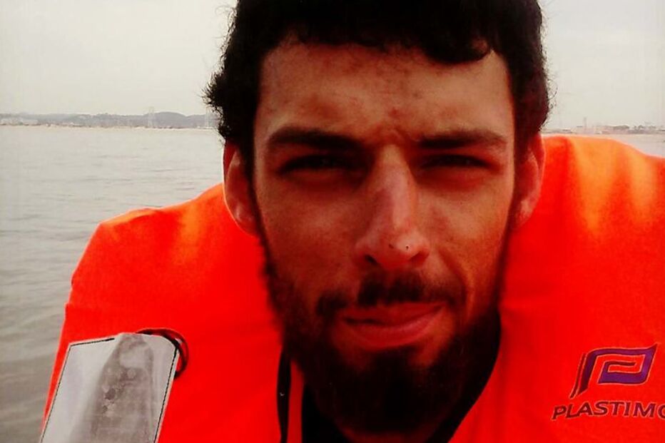 Filipe Julião, desaparecido no naufrágio em São Pedro de Moel