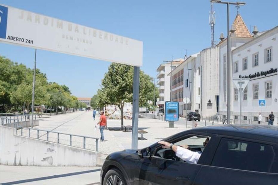 Jardim da Liberdade, em Santarém