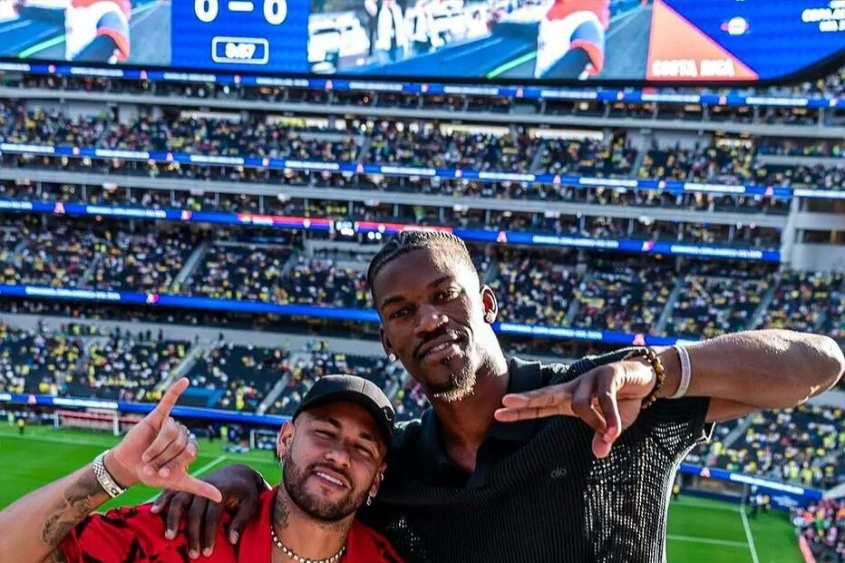 Neymar e Jimmy Butler