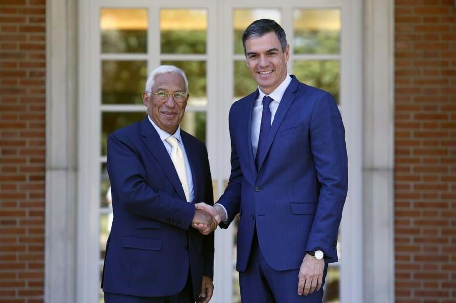 Pedro Sánchez com António Costa