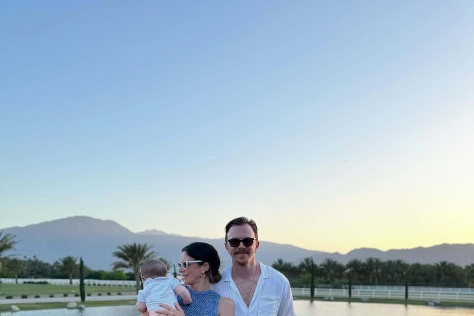 Matilde Breyner, Tiago Felizardo e a filha Mia