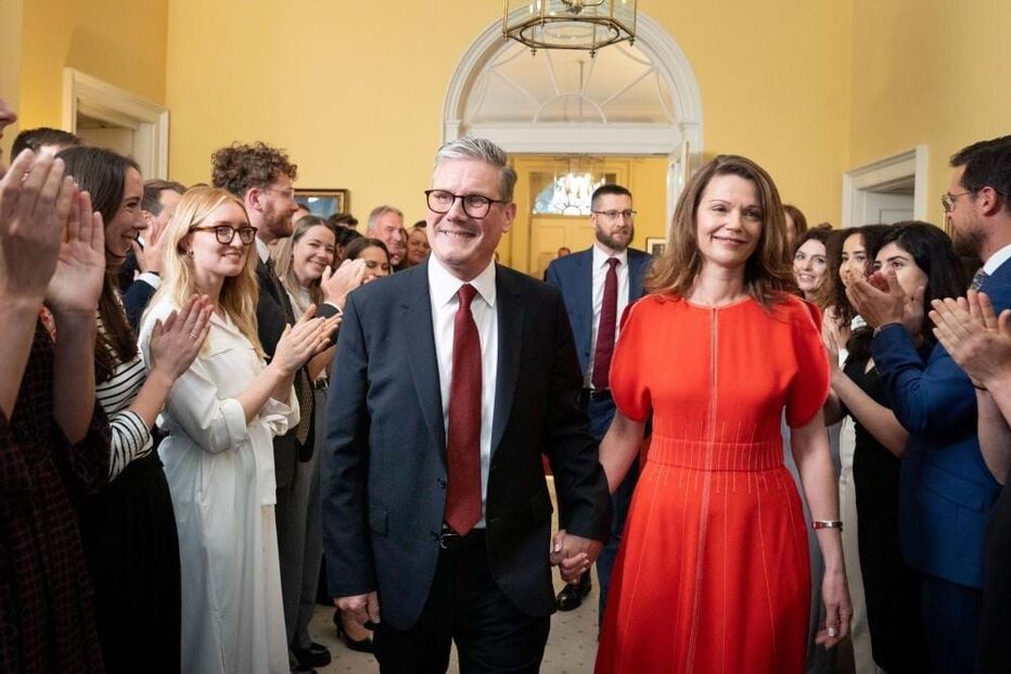 Keir Starmer e Victoria Starmer