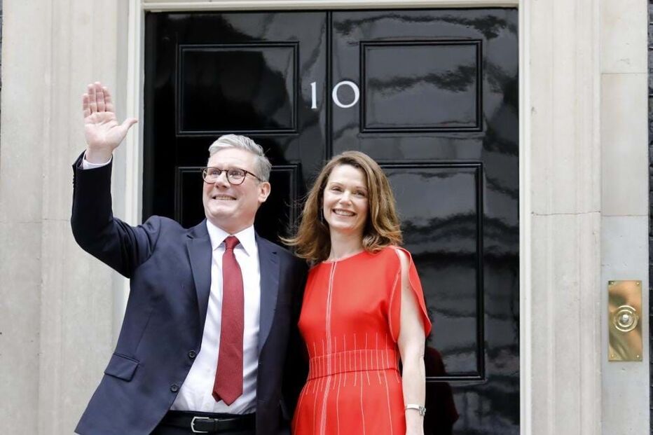 Keir Starmer e Victoria Starmer