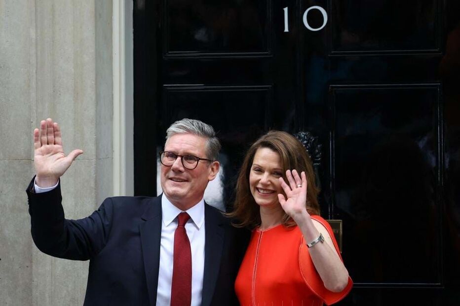 Keir Starmer e Victoria Starmer