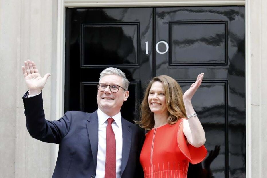 Keir Starmer e Victoria Starmer