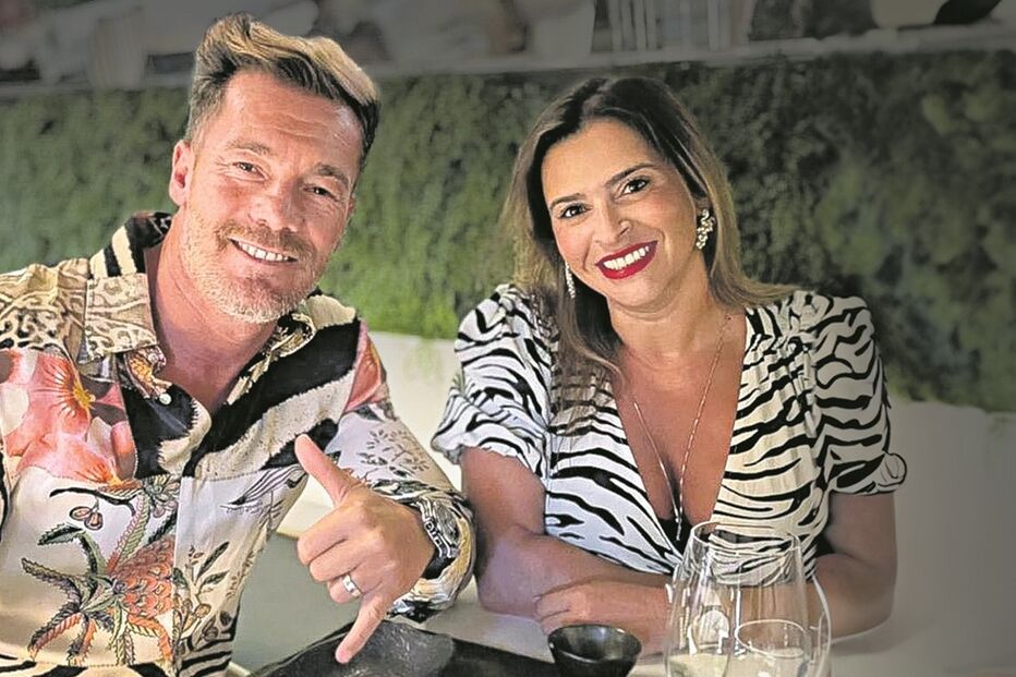 Fernando Madureira e a mulher, Sandra