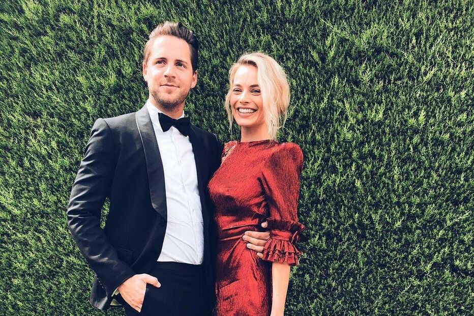 Margot Robbie e o marido Tom Ackerley