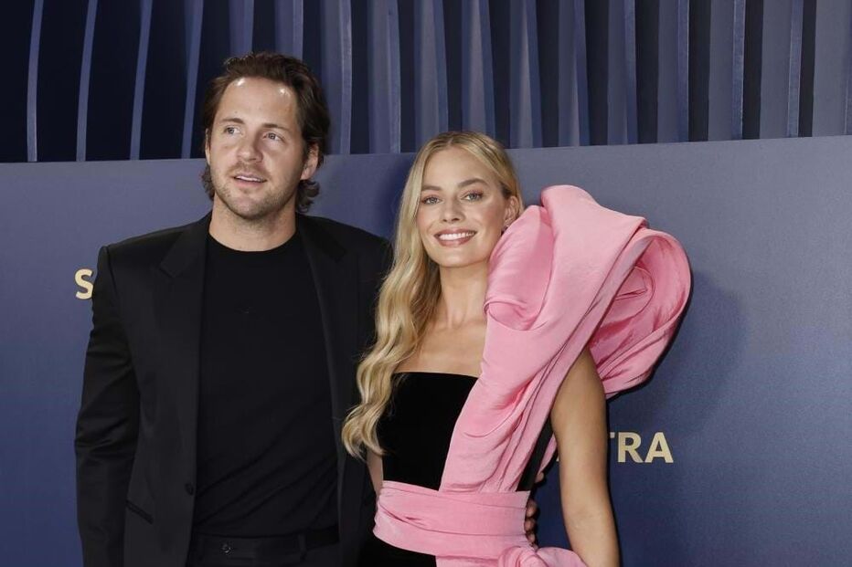 Margot Robbie e o marido Tom Ackerley