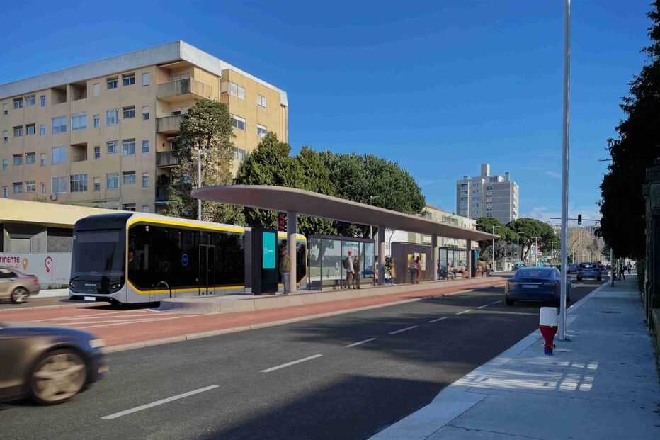 O projeto para as novas paragens do MetroBus no Porto