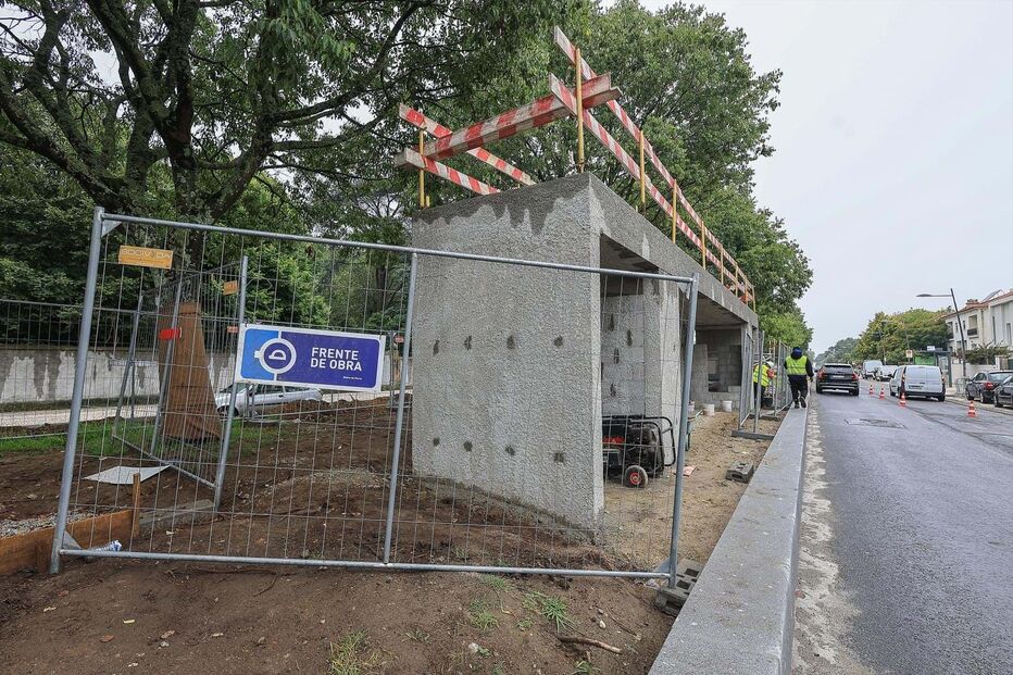 A infraestrutura das novas paragens do MetroBus no Porto