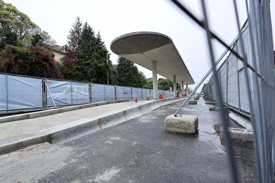 A infraestrutura das novas paragens do MetroBus no Porto