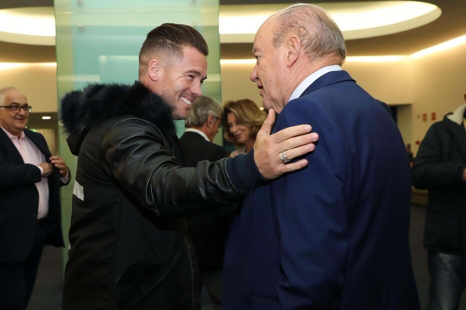 Fernando 'Macaco' Madureira e Jorge Nuno Pinto da Costa