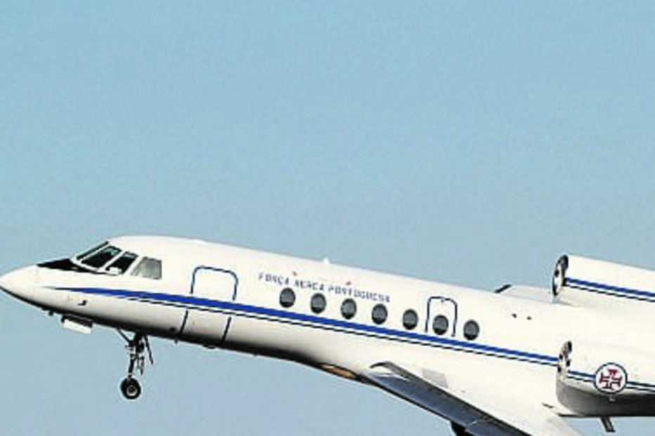 Avião da Força Aérea avariou em Frankfurt