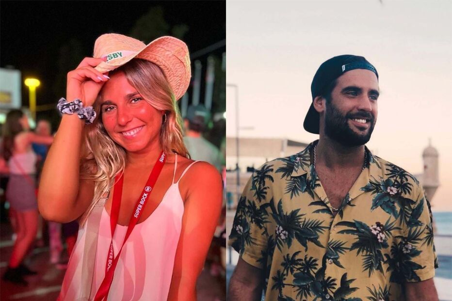 Sarra Allen Vasconcelos e Diogo Marcelino