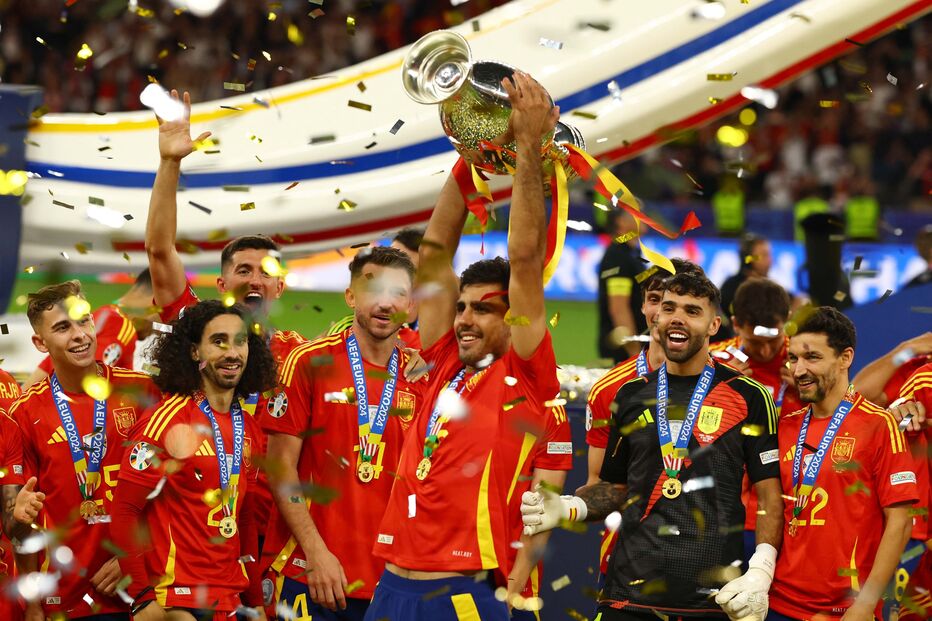 Espanha sagra-se campeã europeia
