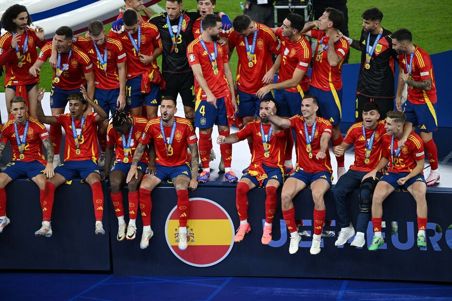 Espanha sagra-se campeã europeia