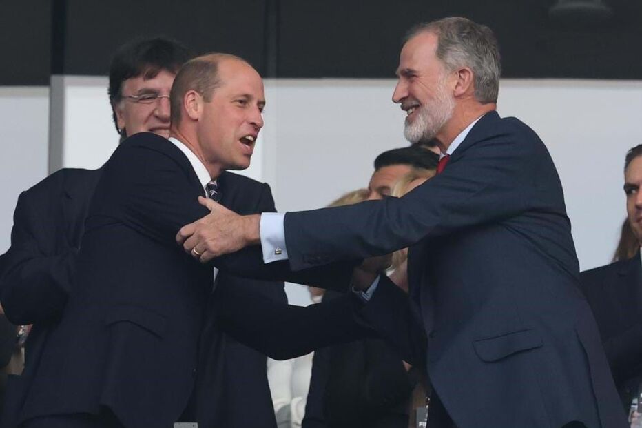 Príncipe William e Rei Felipe VI 