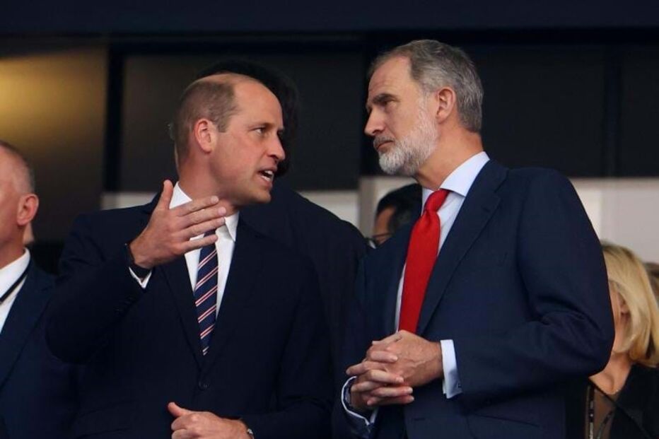 Príncipe William e Rei Felipe VI 