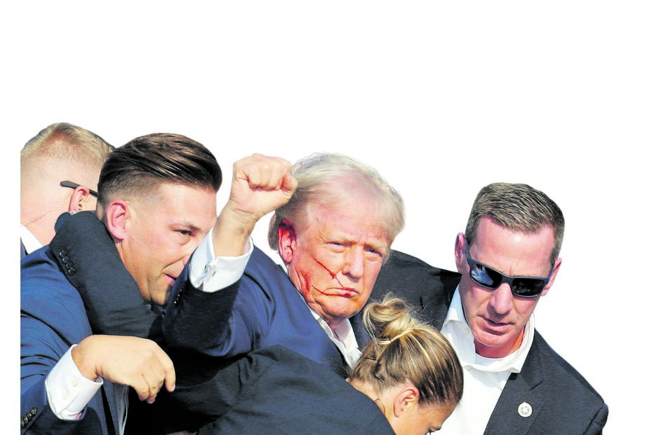 Trump foi alvejado durante comício na Pensilvânia