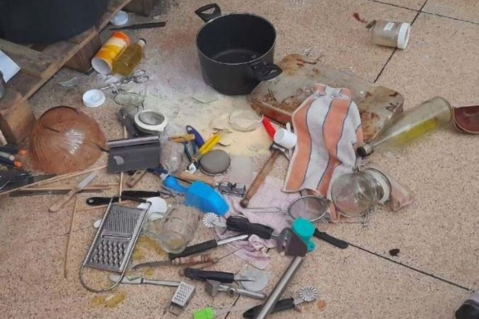 Ataque provocou inúmeros danos materiais 