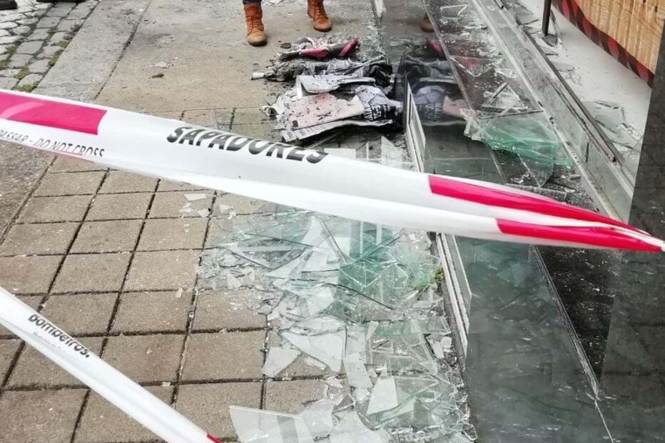 Ataque provocou inúmeros danos materiais 