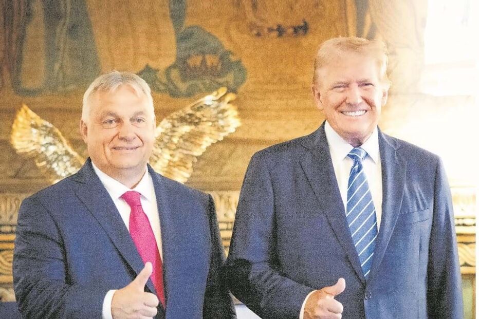 Orbán reuniu-se com Trump no final da semana passada na residência  do candidato republicano na Florida 