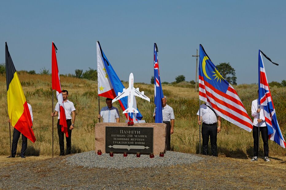 Cerimónia que assinala o 10.º aniversário do acidente de avião do voo MH17 da Malaysia Airlines