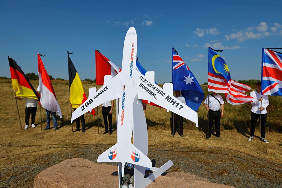 Cerimónia que assinala o 10.º aniversário do acidente memorial às vítimas do acidente de avião do voo MH17 da Malaysia Airlines