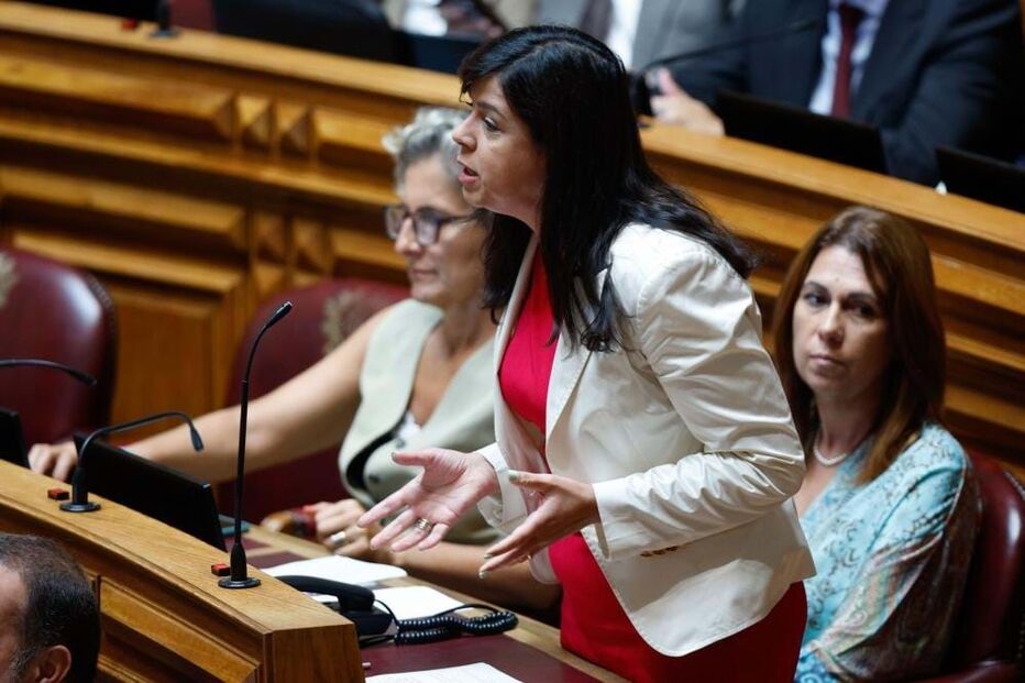 Inês Sousa Real no debate do Estado da Nação