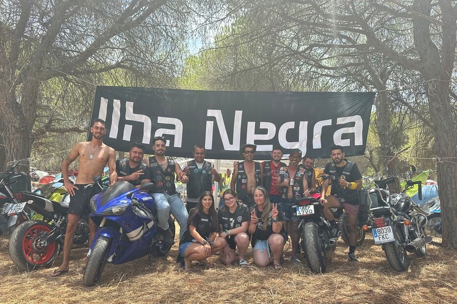 Grupo de motociclistas da zona de Serpa viaja todos os anos para a capital algarvia