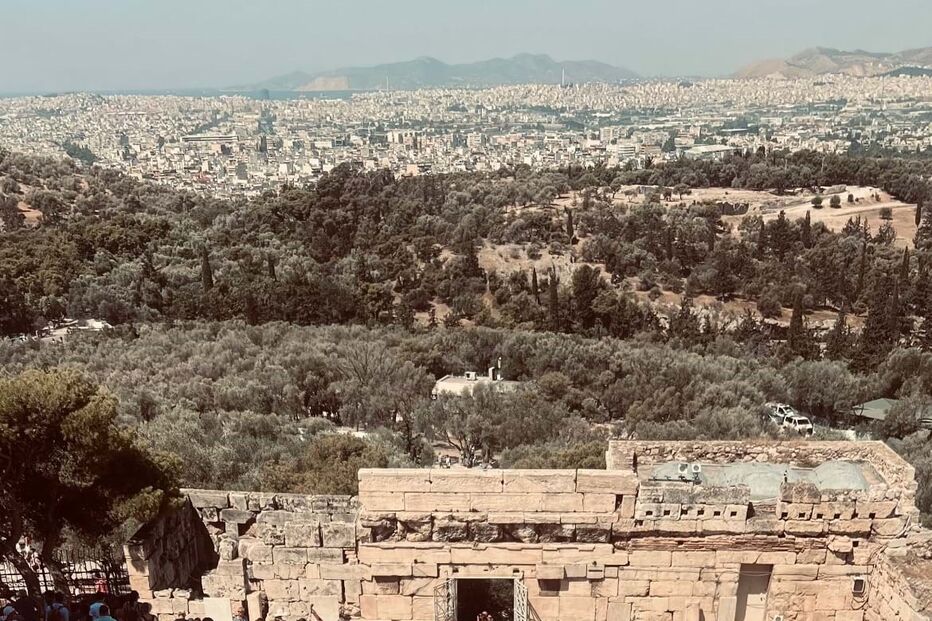 Cristina Ferreira de férias em Atenas