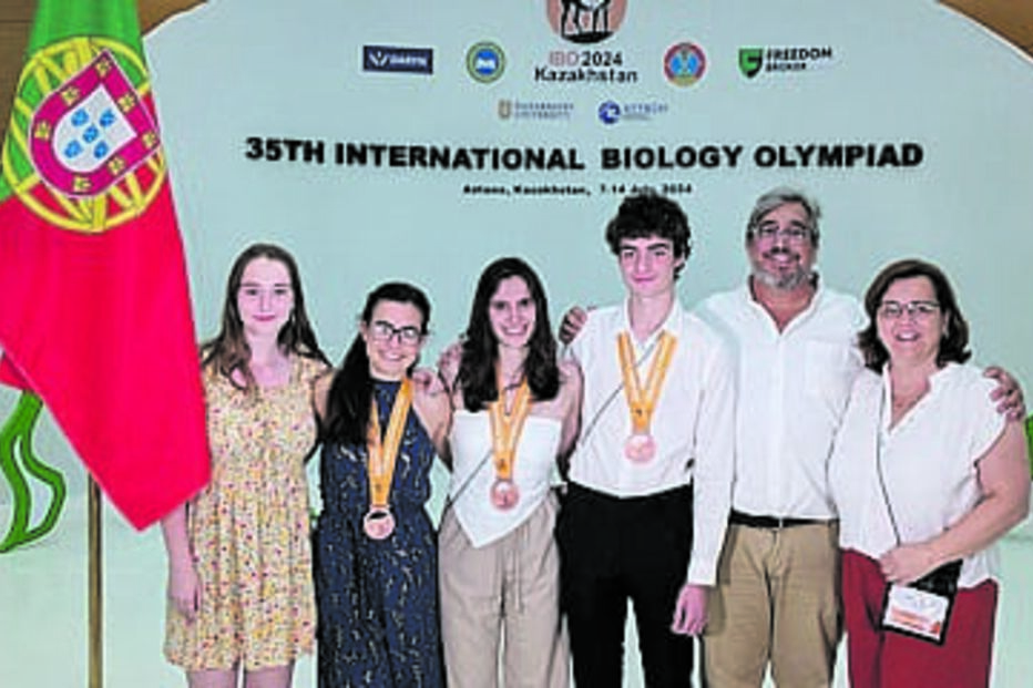 Os alunos vencedores