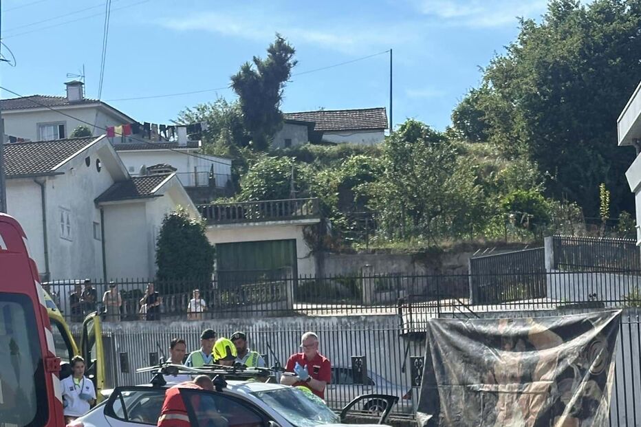 Acidente em Felgueiras