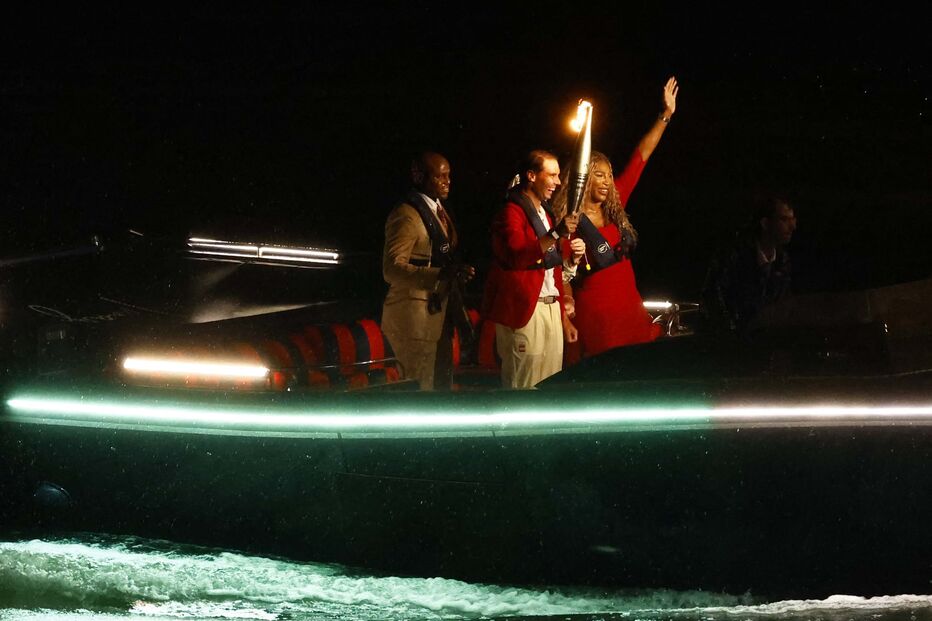 Serena Williamns, Carl Lewis, Rafael Nadal