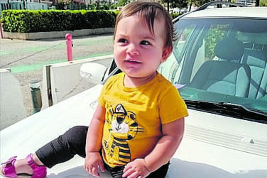 Carolina completou um ano no dia 8 deste mês