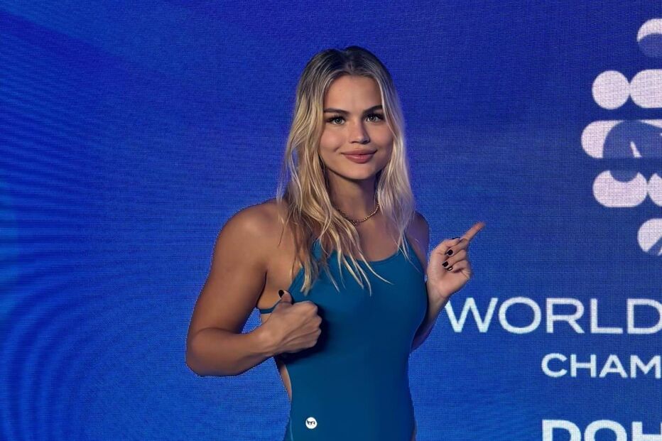 Luana Alonso, nadadora do Paraguai