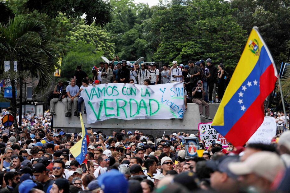 Protestos na Venezuela