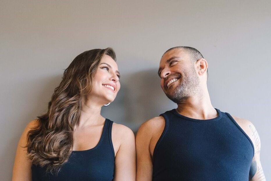 Paolla Oliveira e Diogo Nogueira