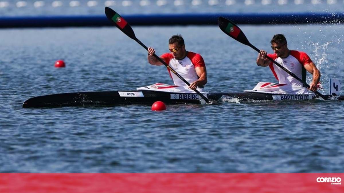 Às portas do pódio: João Ribeiro e Messias Baptista falham medalha por pouco em K2 500 metros – Jogos Olímpicos – Paris 2024