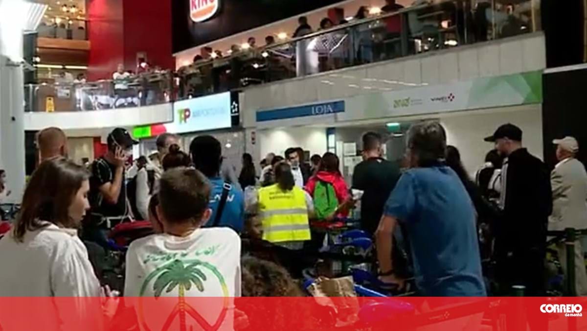 Homem alcoolizado agride mulher, filho e sogra no aeroporto de Lisboa