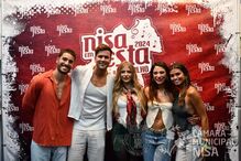 José Condessa, David Carreira, Luíza Sonza, Carolina Carvalho e Luisinha Oliveira