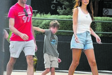 Maria e Cayetano estiveram muito cúmplices, com os filhos de ambos