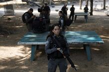 Autoridades em Holon,Telavive.JPG