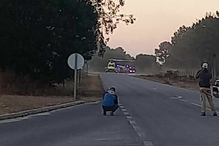 Cinco feridos graves em colisão na estrada entre Carvalhal e Tróia